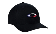 Tincan Flag Texas Baseball Cap "Blackout" FOS900139 02E