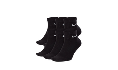 Everyday Cushioned Training Ankle Socks (6 Pairs) "Black / White" SX7669 010