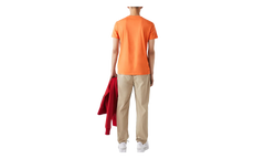Crew Neck Pima Cotton Jersey T-shirt "Orange" TH6709 NPB