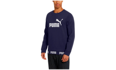 Amplified Crewneck Sweatshirt "Peacoat" 854736 06