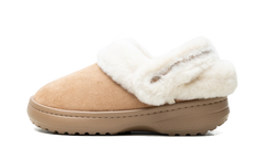 Classic Unfurgettable Vegan Suede Clog "Sepia" 212106 2EY