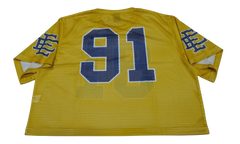 EE CROPPED JERSEY CORE MESH "Yellow/ Navy" EE745