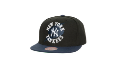 MLB Cooperstown Circle Splash Snapback Cap "New York Yankees - Black" HHSS7224 NYYYYPPPBLCK