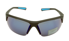 Skylon Ace Sunglasses "Matte Black / Blue Tint / Grey Silver Flash" EV0525 045