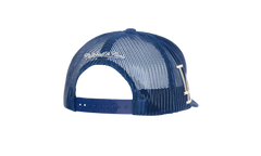 MLB Cooperstown Circle Change Trucker Snapback Cap "Los Angeles Dodgers - Blue" HHSS6660 LADYYPPPBLUE