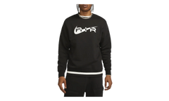 Air Swoosh Fleece Crewneck Sweatshirt "Black" FN7692 010