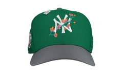 59FIFTY New York Yankees 1998 World Series Fitted Hat "Green / Floral" NE245