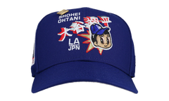 59FIFTY Los Angeles Dodgers 2025 Ohtani Tokyo Series Fitted Hat "Blue / Gold" NE143