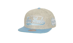NCAA Tailsweep 2.0 Melton Snapback Cap "North Carolina Tar Heels - Grey" HHSS7437 UNCYYPPPGREY