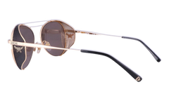 Double Bridge Aviator Sunglasses "Shiny Gold" MCM129S-740