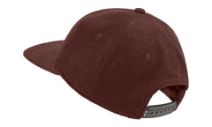 Ellipse Corduroy Snapback Hat "Grenache" FOS901670 9B2