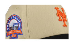 59FIFTY New York Mets Shea Stadium Vegas Fitted Hat "Gold" 123451297568