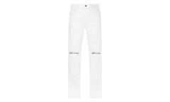 Bryant Rest In Peace Skinny Jeans "White" MF24D624 B1205WTRIP