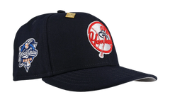 59FIFTY New York Yankees 2000 World Series Basic Fitted Hat "Navy Circle" NE266