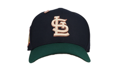 59FIFTY St Louis Cardinals 2006 World Series Fitted Hat "Two-Tone Navy / Green" NE383