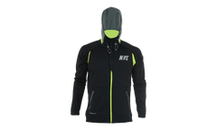 Hyper Elite City Hoodie "Black / Cool Grey / Volt" 716450 010