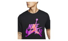 Air Jordan Jumpman Classics Short Sleeve Tee "Carbon Heather / Black" BV5905 012