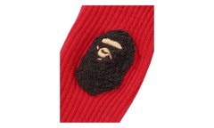 Ape Head Socks "Red" 001SOL301001MRED