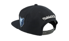 NBA Team Script 2.0 Snapback Cap "Memphis Grizzlies - Black" HHSS3280 MGRYYPPPBLCK