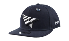 Paper Planes Old Crown Snapback Hat "Navy" NE459