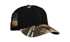 59FIFTY San Francisco Giants 2007 All Star Game Fitted Hat "Real Tree Blackout" NE364