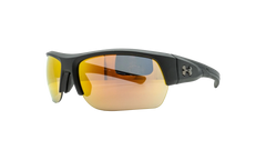 Big Shot Sunglasses "Orange Baseball Tuned - Satin Black" 8650085 010144