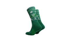 ELITE CHRISTMAS CREW SOCKS "Clover/White/Club Gold" SX7866 312