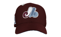 59FIFTY Montreal Expos Olympic Stadium Fitted Hat "Plum / Ice" NE170