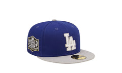 Los Angeles Dodgers Letterman 59FIFTY Fitted Cap "Blue" 60296433