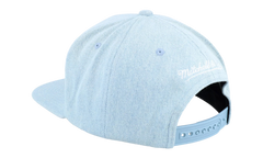 NBA Denim Stitcher Snapback Cap "Los Angeles Lakers - Light Blue" HS9458 LALLTBL