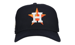 9FIFTY Houston Astros 2017 Team Color A Frame Snapback Hat "Black (Grey Brim)" NE474