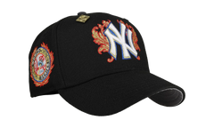59FIFTY New York Yankees 1949 World Series Fitted Hat "Black Flames" NE225