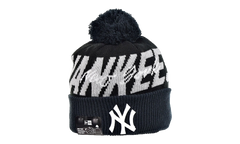 New York Yankees Confident Knit Beanie "Black / Grey" 60268826