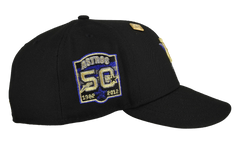 59FIFTY Houston Astros 50th Anniversary Star Fitted Hat "Black Yellow" NE414