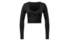 Cardi B Longsleeve Top WMNS "Black" H48419