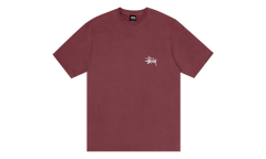 Basic Tee "Oxblood" STUS415