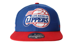 NBA Hardwood Classics Core Side Fitted Cap "Los Angeles Clippers - Royal Red" 6HSFDX21137 LACRYRD