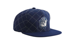 NCAA Quilted Taslan Snapback "Georgetown Hoyas - Navy" HHSS3170 GTWYYPPPNAVY