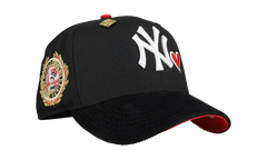 59FIFTY New York Yankees 1949 World Series Valentines Day Fitted Hat "Black / Red" NE226