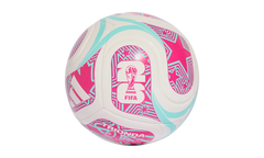 FIFA World Cup 26 Trionda Club Football "White / Flash Aqua / Shock Pink" JD8054