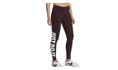 Leg-A-See Just Do It Leggings WMNS "Deep Burgundy / White" AH2008 641