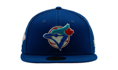 59FIFTY MLB Toronto Blue Jays 1992 World Series Pop Sweat Fitted Hat "Blue" 60243527