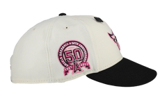 59FIFTY Anaheim Angels 50th Anniversary Fitted Hat (RESTOCK) "Patch Chrome" NE440