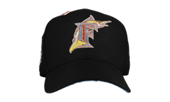 59FIFTY Florida Marlins 10th Anniversary Fitted Hat "Black / Indigo / Yellow" NE114