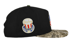 9FIFTY New York Yankees 1952 World Series USA A Frame Snapback Hat "Black / Real Tree Camo" NE231
