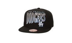 MLB Line Work Snapback Cap "Los Angeles Dodgers - Black" HS8527 LADBLCK