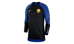 NBA Hyper Elite Performance Long Sleeve Shirt GS "Golden State Warriors - Blue" 9Z2B7BAQL WAR