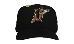 59FIFTY Florida Marlins 10th Anniversary Fitted Hat "Black / Gold / Green" NE113