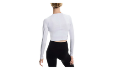 Studio Long Crop Tee WMNS "White" 1WF12430069