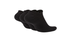Everyday Cushioned Training No-Show Socks "Black / White - (3 Pairs)" SX7673 010